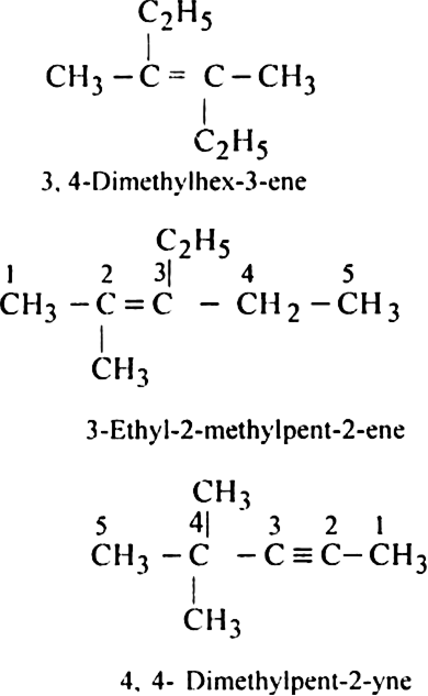 Describe the rules for naming compounds containing multiple bonds by ...