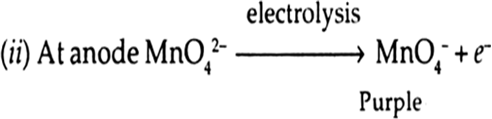 
when pH is increased, i.e., solution is more basic, orange coloured d