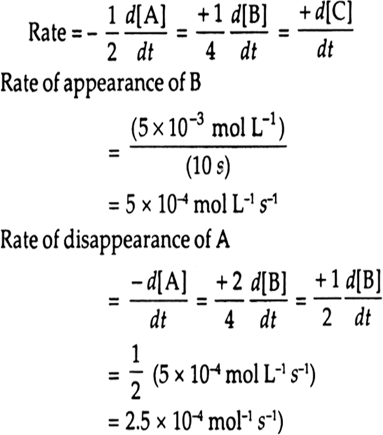 
(a) Plot of [N2O5] vs. time.
(b) Time taken for the concentration of 