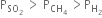 straight P subscript SO subscript 2 end subscript space greater than space straight P subscript CH subscript 4 end subscript space greater than straight P subscript straight H subscript 2 end subscript