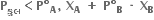 bold P subscript bold ક ુ લ bold less than bold P bold degree subscript bold A bold comma bold space bold X subscript bold A bold space bold plus bold space bold P bold degree subscript bold B bold space bold times bold space bold X subscript bold B