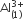 Al subscript left parenthesis 1 right parenthesis end subscript superscript 3 plus end superscript