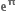 bold e to the power of bold pi