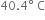 40.4 degree space straight C
