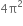 4 straight pi squared