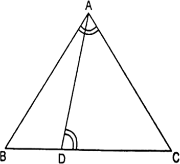 
Given: ∆ABC in which D is a point in BC such that ∠ADC = ∠BAC.T