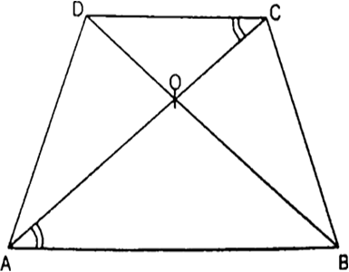 
In ∆AOB and ∆COD, we have∠OAB = ∠OCD[alternate angles]and  ?