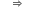space space space rightwards double arrow space