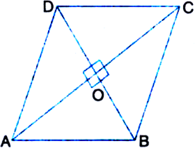 
Given: ABCD is a quadrilateral whose diagonals AC and BD intersect ea