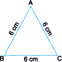 
Steps of Construction1. Draw BC = 6 cm.2. With B as centre and 6 cm
